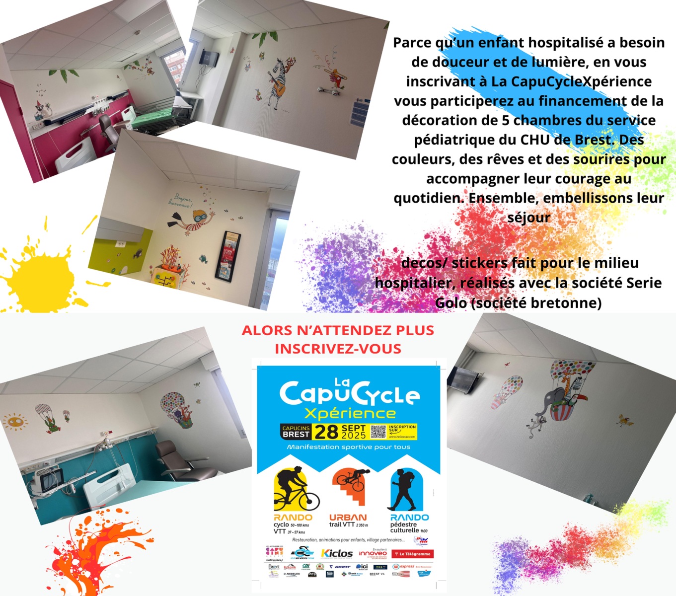 En vous inscrivant à la CapuCycleXpérience, vous y participerez