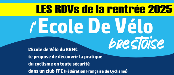 Venez découvrir notre Ecole de Vélo