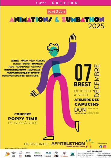 ANIMATIONS ET ZUMBATHON EN FAVEUR DE L'AFM TELETHON 2025