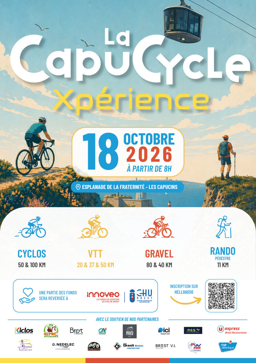 🚴‍♂️🌟 La CapuCycleXpérience 2026 : Ouverture des inscriptions  🌟🚴‍♀️