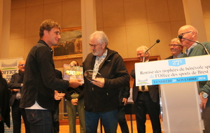 Alain LE JEAN  à l'honneur lors du Trophée des Bénévoles