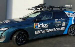 🚗✨ Notre nouvelle 308 est prête à rouler pour le Kiclos Brest Métropole Cyclisme