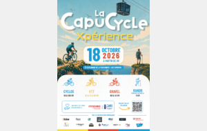 🚴‍♂️🌟 La CapuCycleXpérience 2026 : Ouverture des inscriptions  🌟🚴‍♀️