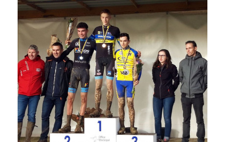 GAUTHIER MOREL VICE CHAMPION DU FINISTERE EN CX