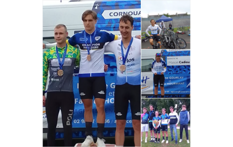 Michel Hornec Champion du Finistère Piste